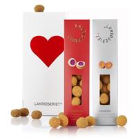 Lakridseriet Hjerteæske med 2 æsker lakrids 